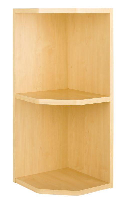 Cooke and Lewis Kitchens Cooke and Lewis Birch Veneer Shaker Open End Wall Unit 300mm