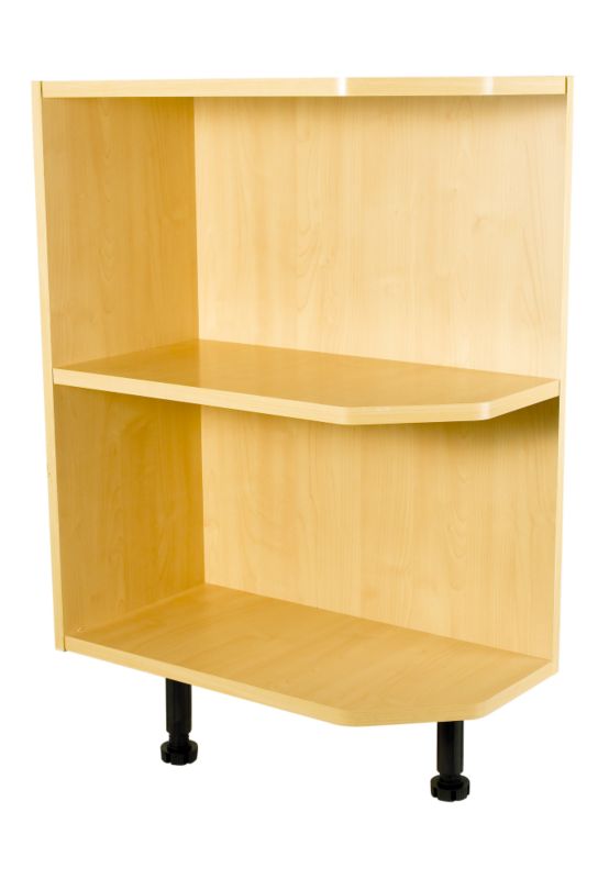 Cooke and Lewis Kitchens Cooke and Lewis Birch Veneer Shaker Open End Base Unit 300mm