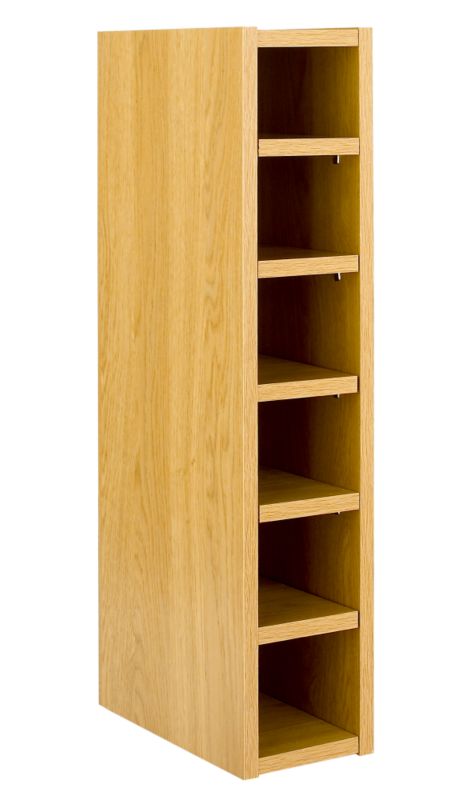 Traditional Oak Style Wine Rack