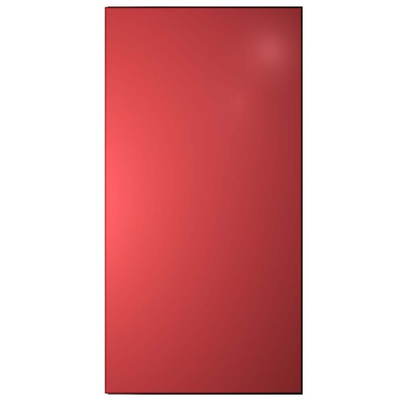 Cooke and Lewis Kitchens Cooke and Lewis High Gloss Red Pack U 60/40 Fridge Freezer Door 600mm