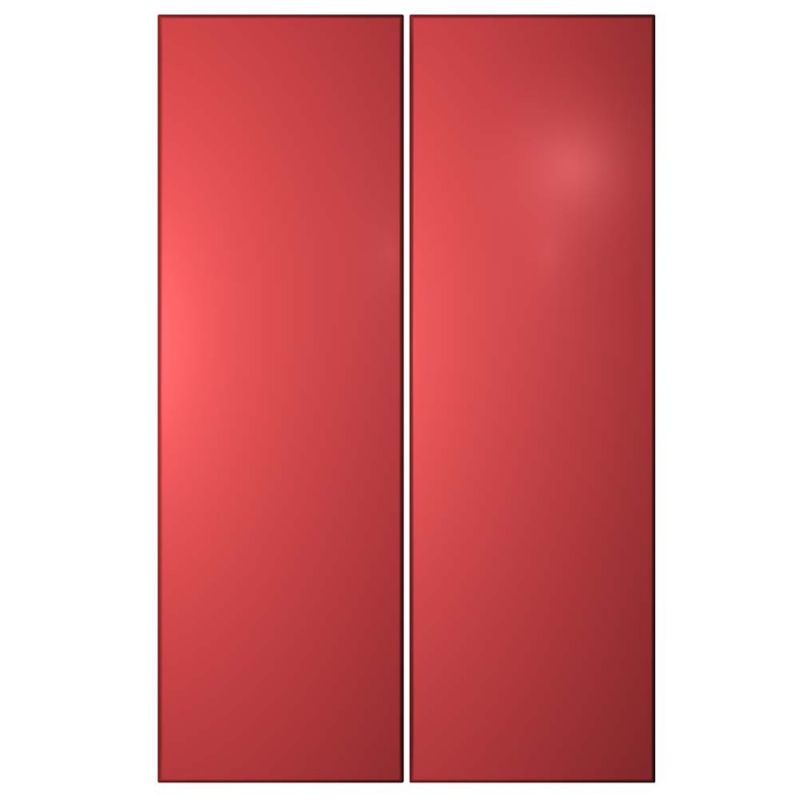 Cooke and Lewis Kitchens Cooke and Lewis High Gloss Red Pack V Larder Doors 300mm Pack of 2