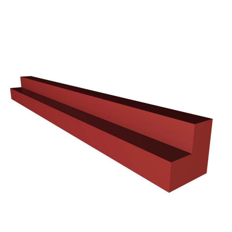 Cooke and Lewis Kitchens Cooke and Lewis High Gloss Red Wall Corner Post