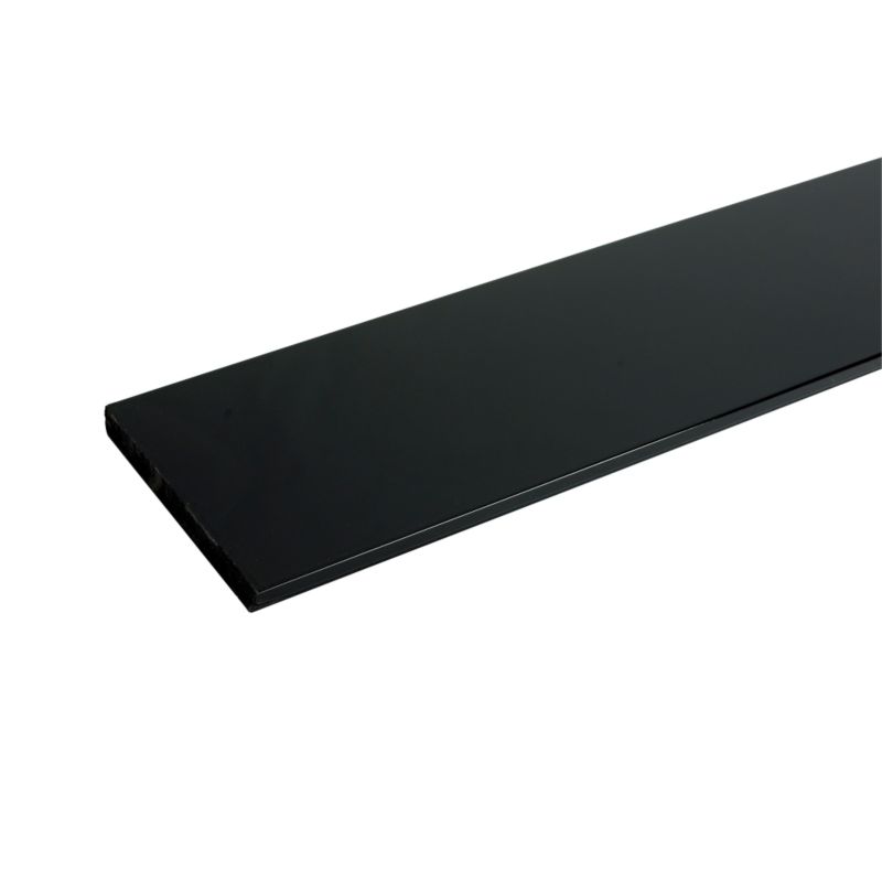 Cooke and Lewis Kitchens Cooke and Lewis High Gloss Black Plinth 2400mm