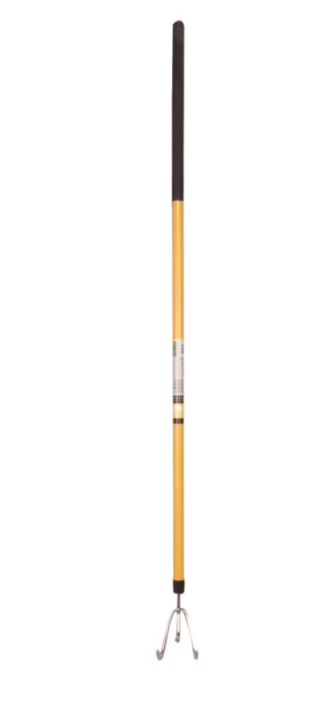 Bandq Polished Stainless Steel 3 Prong Cultivator