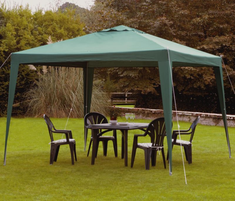 green Polyester Gazebo