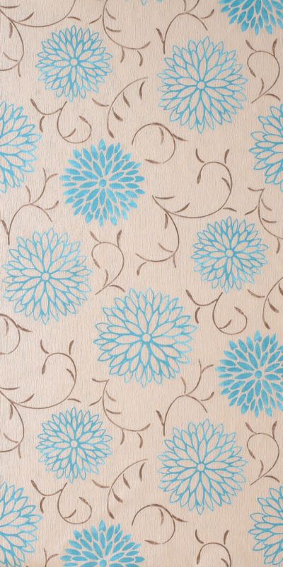Colours by BandQ Romantic Wallcovering Teal 10M