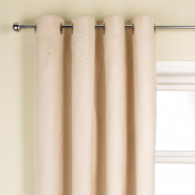 Colours by BandQ Morgan Eyelet Curtains Cream