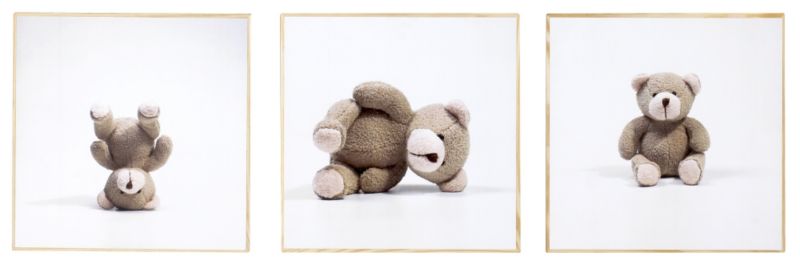 Alternative image for Box Art Set Of 3 Teddy 20x60cm