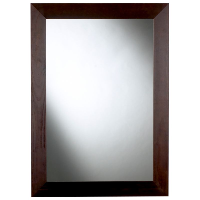 Colours by BandQ Wide Framed Mirror Chocolate Effect (H)106 x (W)76cm