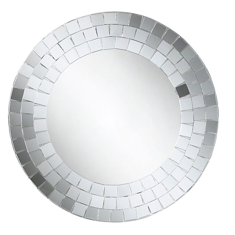 Colours by BandQ Mosaic Circle Mirror Dia35cm