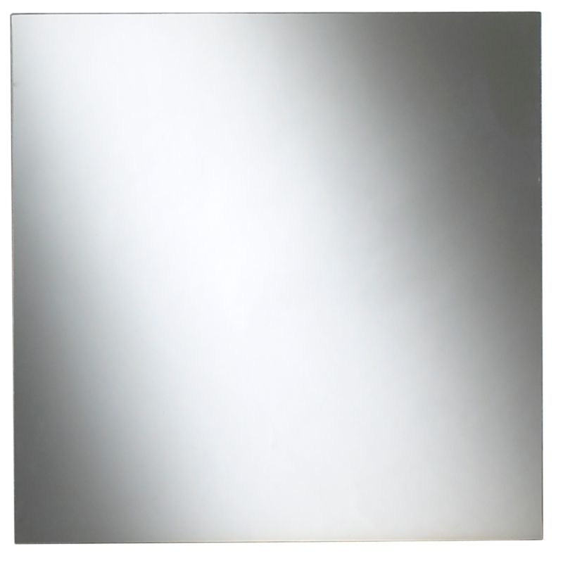 Colours by BandQ 3D Square Mirror Clear H51 x W51cm