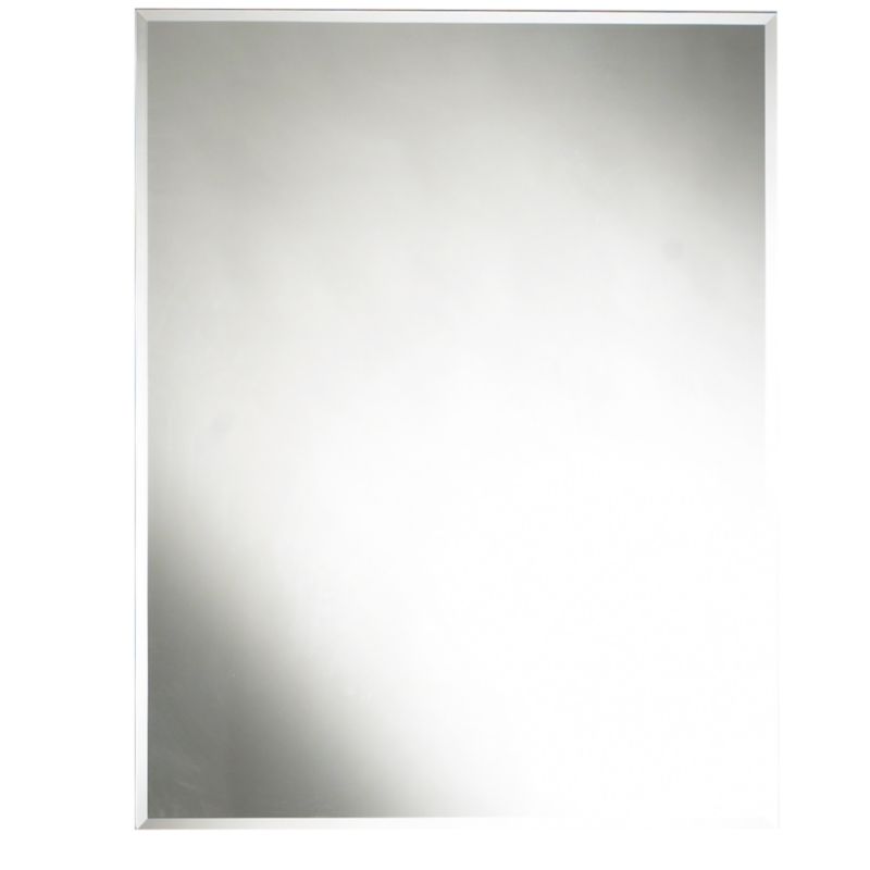 Colours by BandQ Bevelled Rectangle Mirror H70 x W55cm