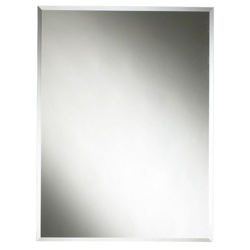 Colours by BandQ Bevelled Rectangle Mirror H60 x W45cm