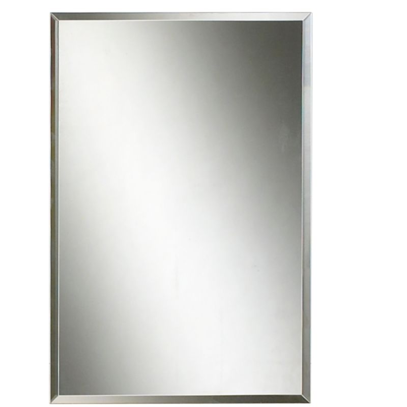 Colours by B&Q Bevelled Rectangle Mirror (H)45 x (W)30cm