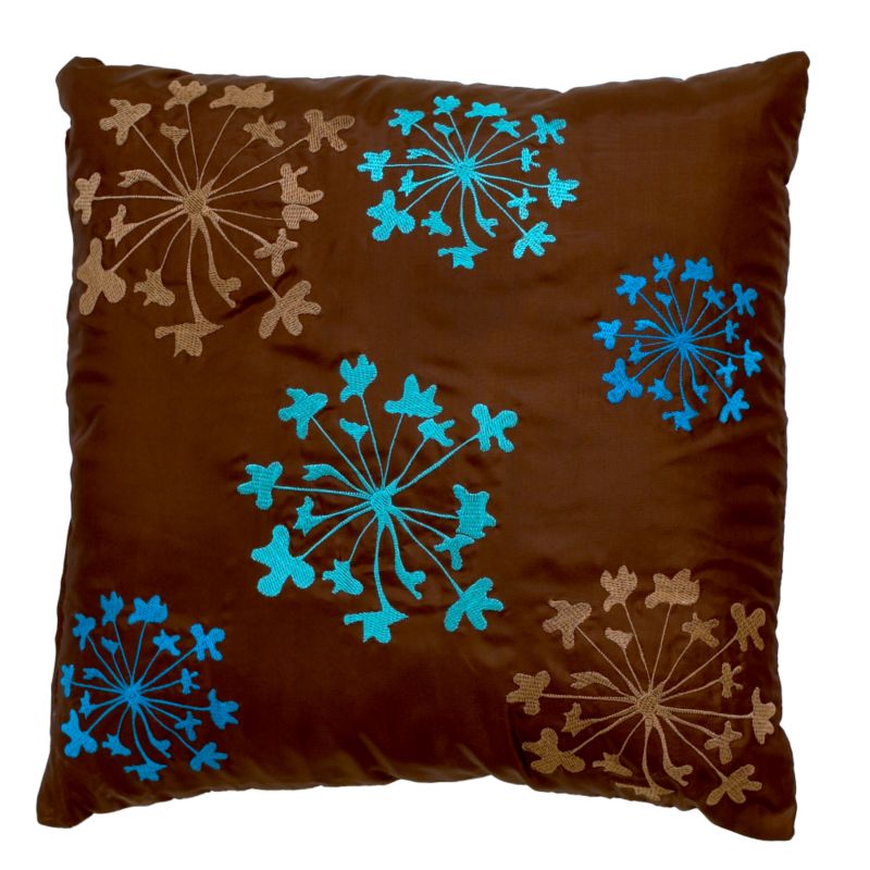 Colours by B&Q Dandelion Cushion Chocolate Mix