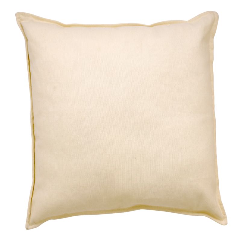 Colours by BampQ Cotton Drill Cushion Cream