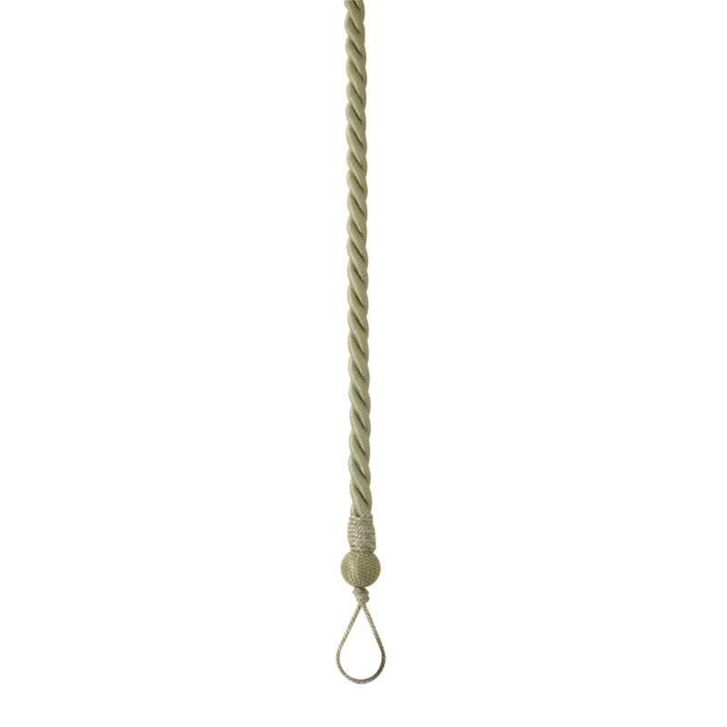 Colours By Bandq Matt Rope Curtain Tieback Green