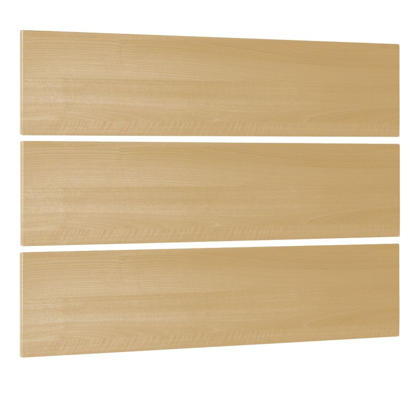 contemporary Linen Drawer Pack Ferrara Oak Style Pack Of 3