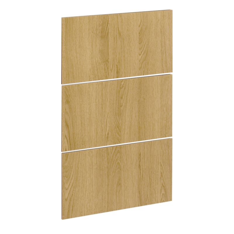 contemporary Combi Wardrobe Drawers Oak Effect