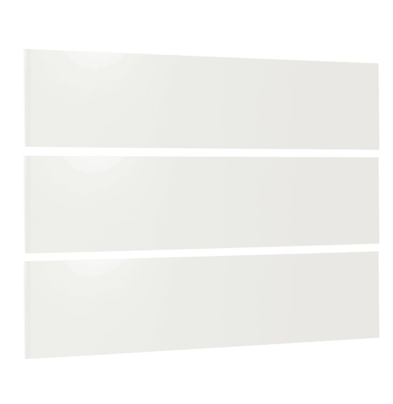 designer Linen Drawer Pack White Gloss Pack Of 3