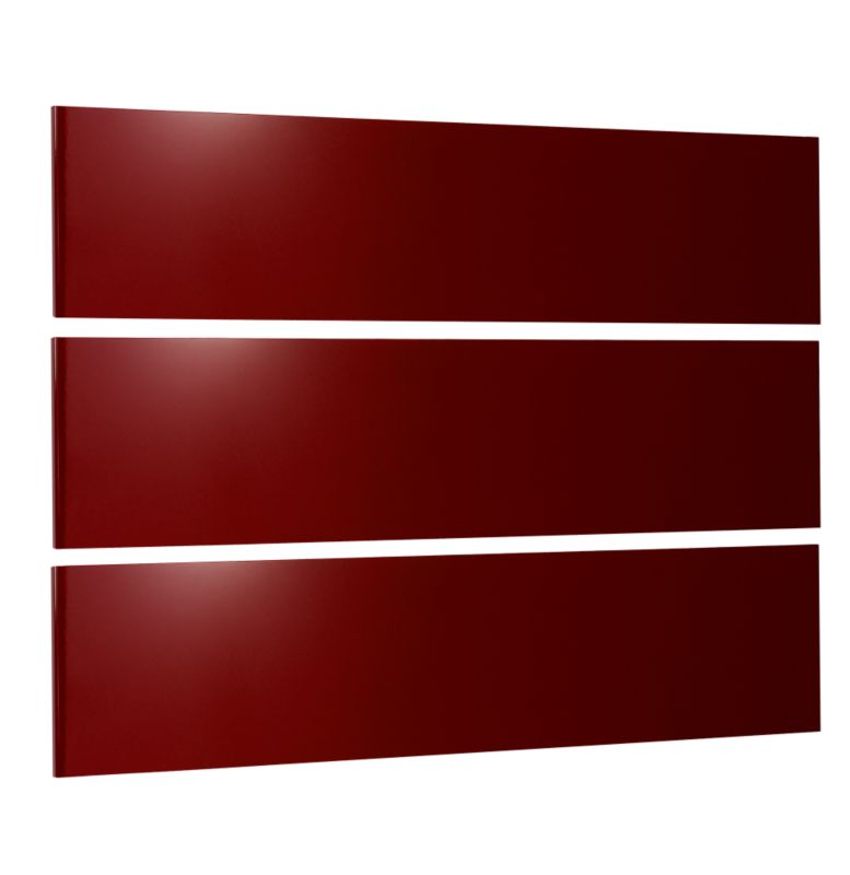 Linen Drawer Pack Burgundy Gloss Pack Of 3