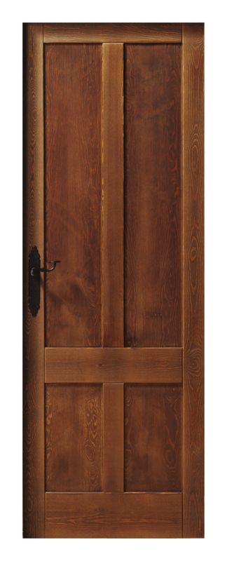 BampQ 4 Panel Flat Internal Door NAT29RUS Royal Oak Veneer H1981 x W838 x D35mm
