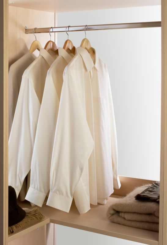 Single Width Wardrobe Hanging Rail