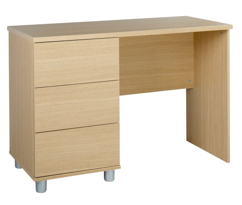 contemporary Dressing Table Ferrara Oak Style