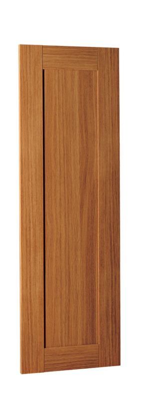 Walnut Style Shaker Linen Wardrobe