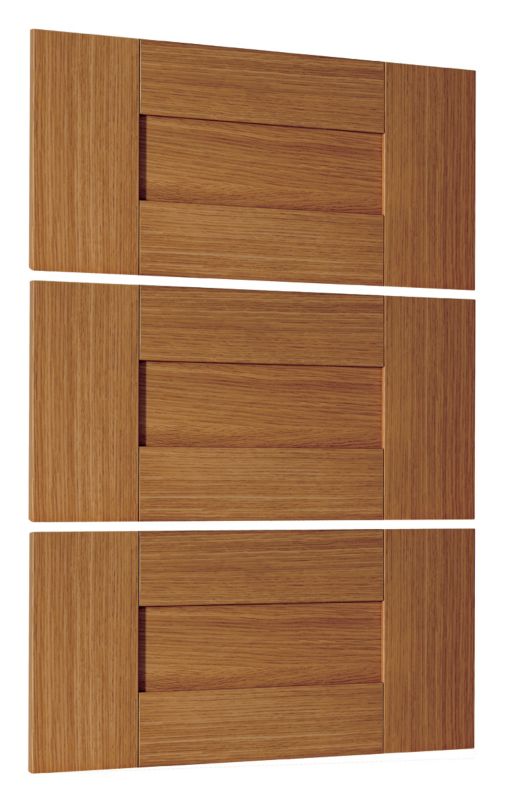 Combi Drawer Pack Walnut Style Pack Of 3