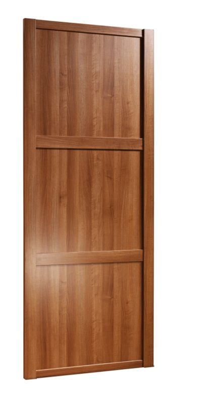 Wall to wall Walnut Style Sliding Door