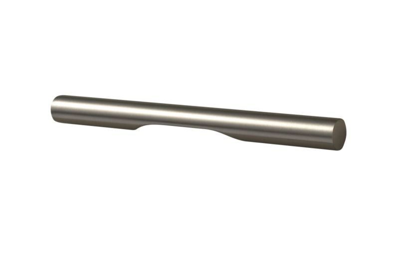 Cooke and Lewis Brushed Nickel Effect Cylinder Handles W546mm 2 pack