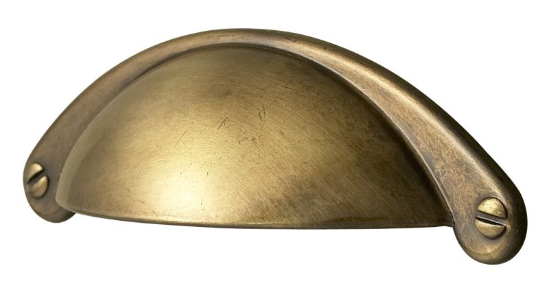 Cup Handle Antique Brass Style Pack of 2