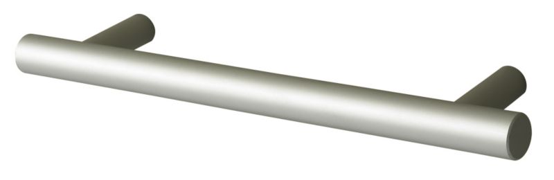 Cooke & Lewis Rod Handle Brushed Nickel Style 168mm (Pack of 2)