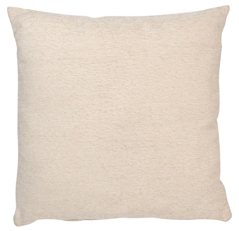 Colours by BandQ Chenille Cushion Cream