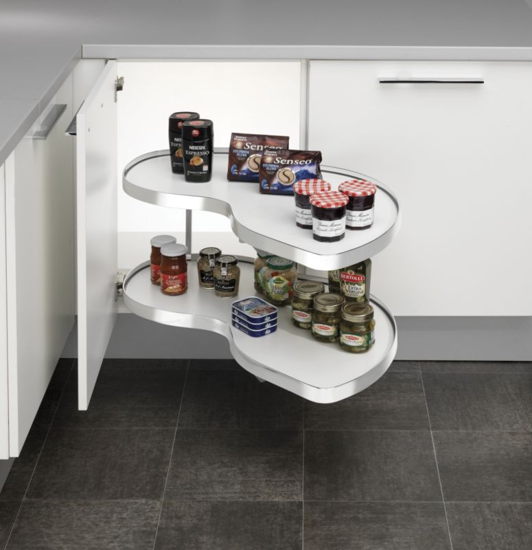 it Kitchens Kidney - Shaped Pull Out Shelving Unit Right Handed