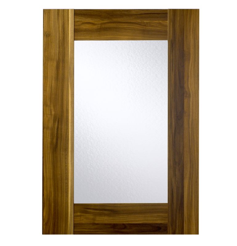 Cooke and Lewis Plum Style Shaker Pack G Glazed Door 500mm