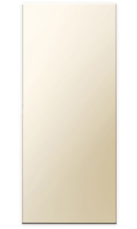 Gloss Cream Slab Tall End Panel D