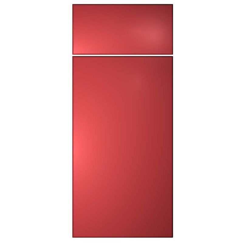 Cooke & Lewis High Gloss Red Pack M Drawerline Door & Drawer Front 300mm