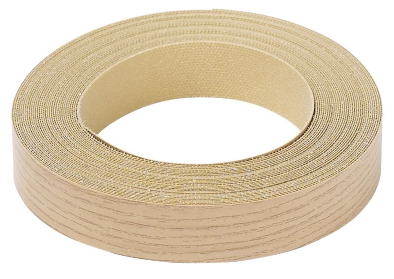 Cooke and Lewis Kitchens Cooke and Lewis Classic Chestnut Style Iron On Edging Tape1000mm