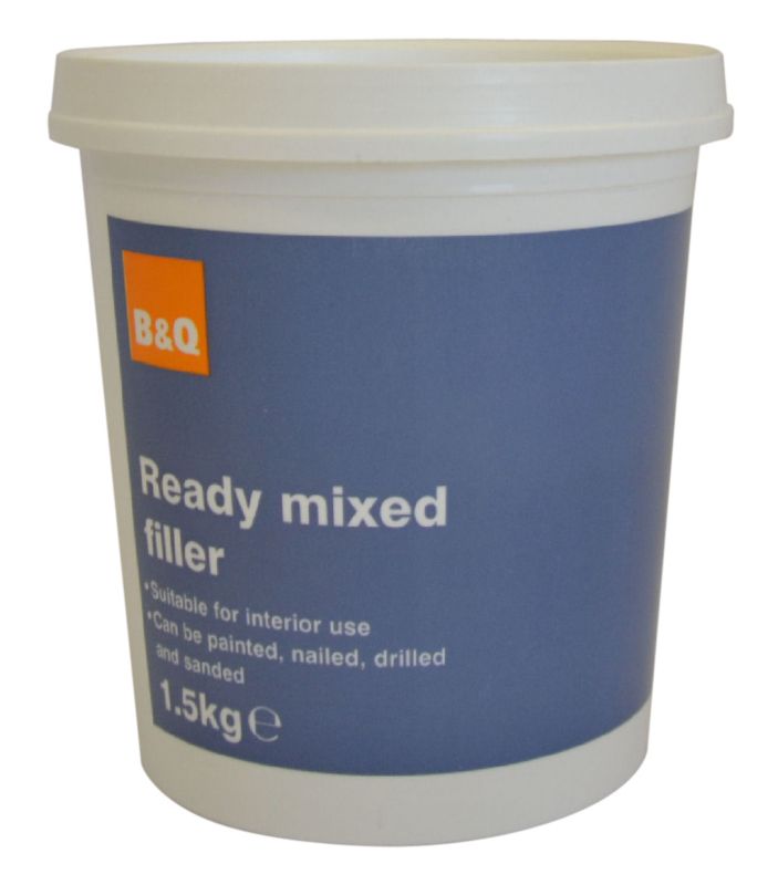 B&Q Ready-Mixed Filler 1.5kg, 0000003599433