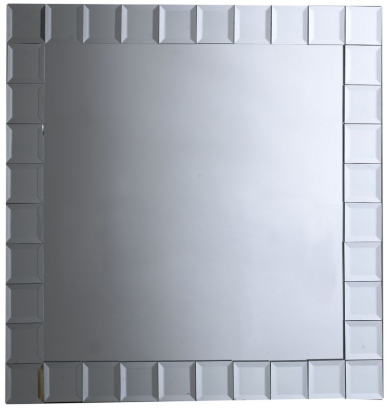 Colours by BandQ Art Deco Style Mirror Clear