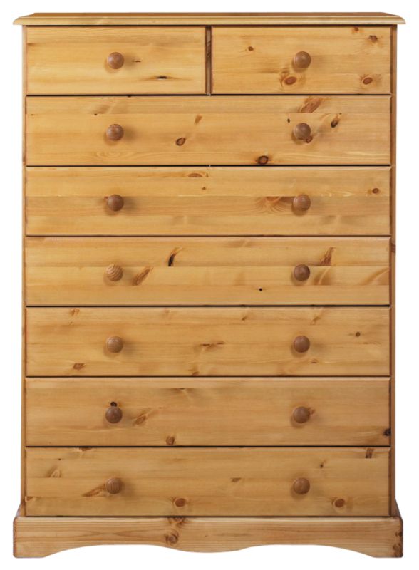 henley 2 and 6 Drawer Chest Solid Pine