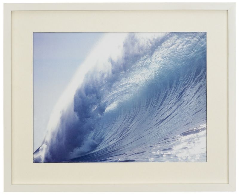 Colours by BampQ Wave Framed Print Multi
