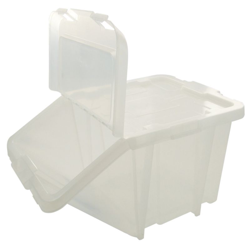 BandQ Core Stacking Box Viewable Clear