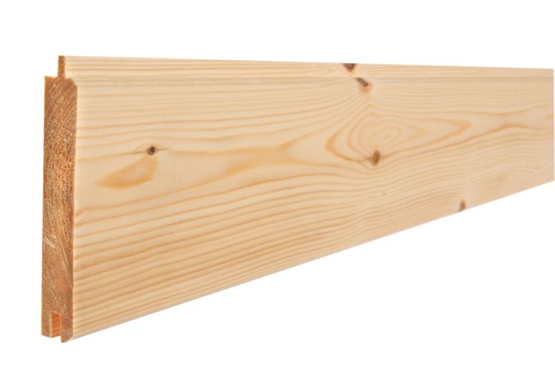 Wood Cladding L2100 x W94 x T14mm Pack of 4