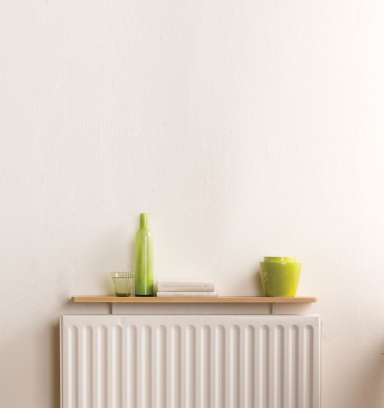 B&Q Radiator Shelf Kit Beech Effect (L)120cm