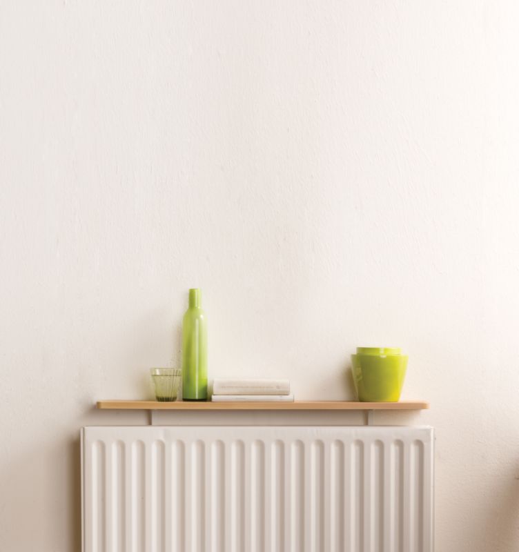 B&Q Radiator Shelf Kit Beech Effect (L)90cm