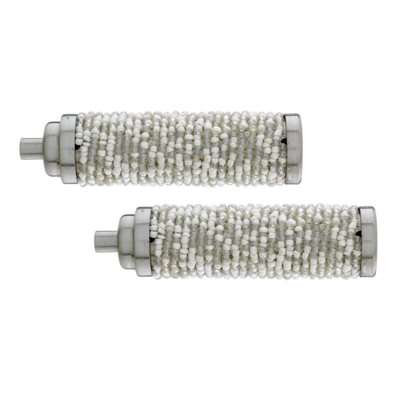 Colours Collection by BandQ Beaded Cylinder Finial 19mm