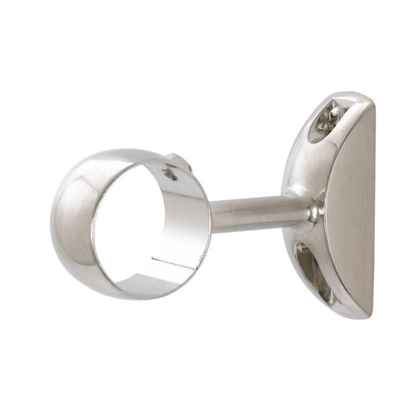 Metal Bay Window Curtain Pole End Bracket in